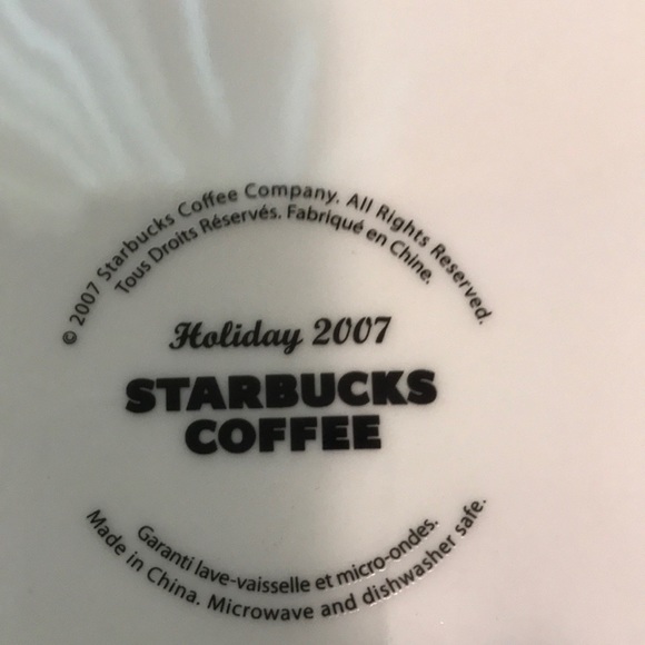 Starbucks Holiday Starbucks Holiday Peppermint Plates Poshmark